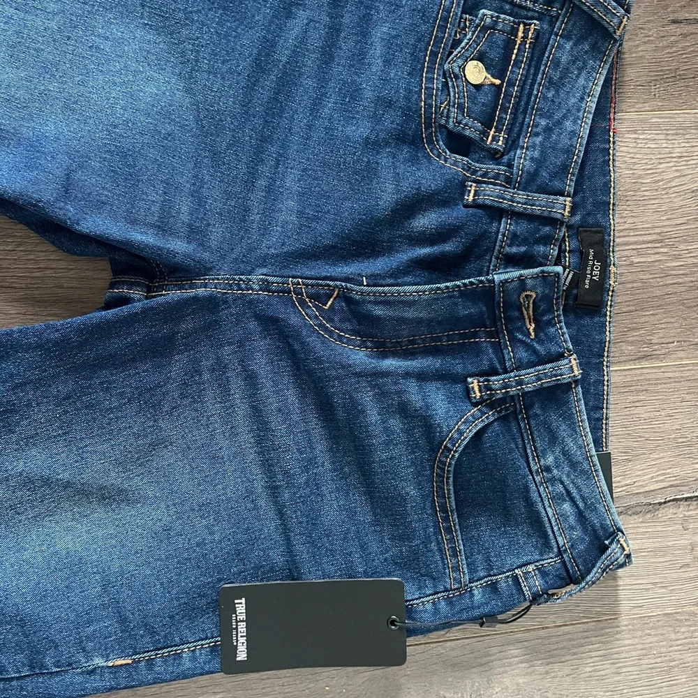 True Religion Dark Blue Flare Jeans - Picture 6 of 6